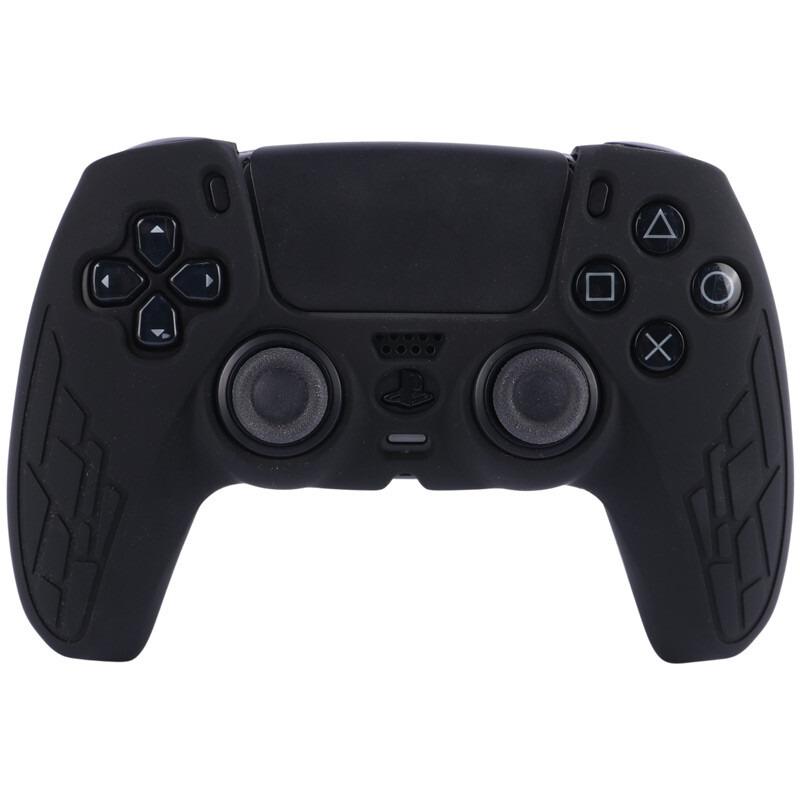 روکش دسته بازی PS5 طرح دار زمینه مشکی کد 1
