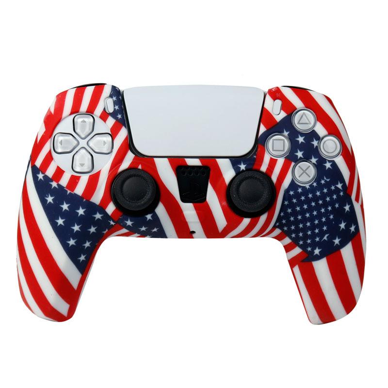 روکش دسته بازی PS5 طرح پرچم آمر یکا