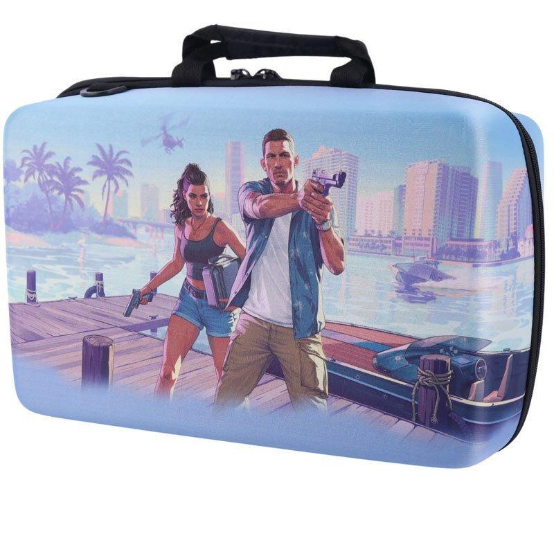 کیف کنسول بازی PS5 Slim طرح GTA VI کد 9