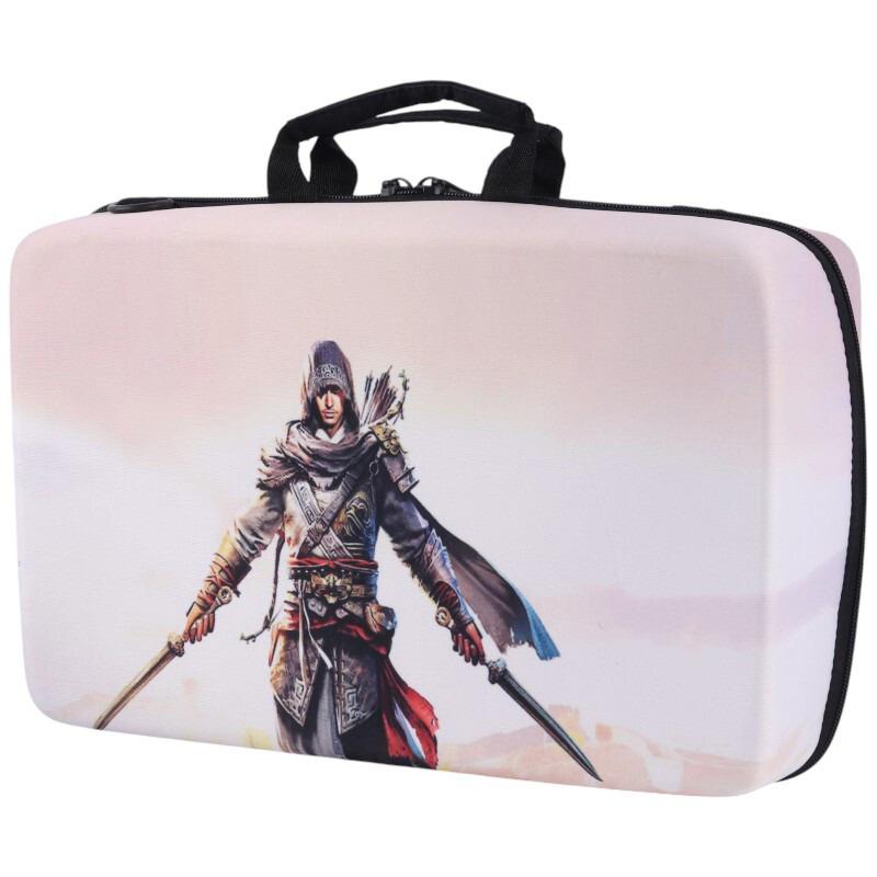 کیف کنسول بازی PS5 Slim طرح Assassins Creed کد 3