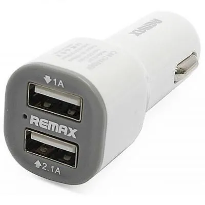 شارژر فندکی اورجینال پک چوبی Remax CC201 2Port
