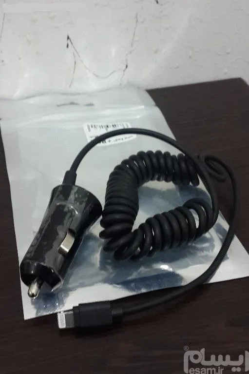 شارژر فندکی سیم وصل آیفونی IPHONE