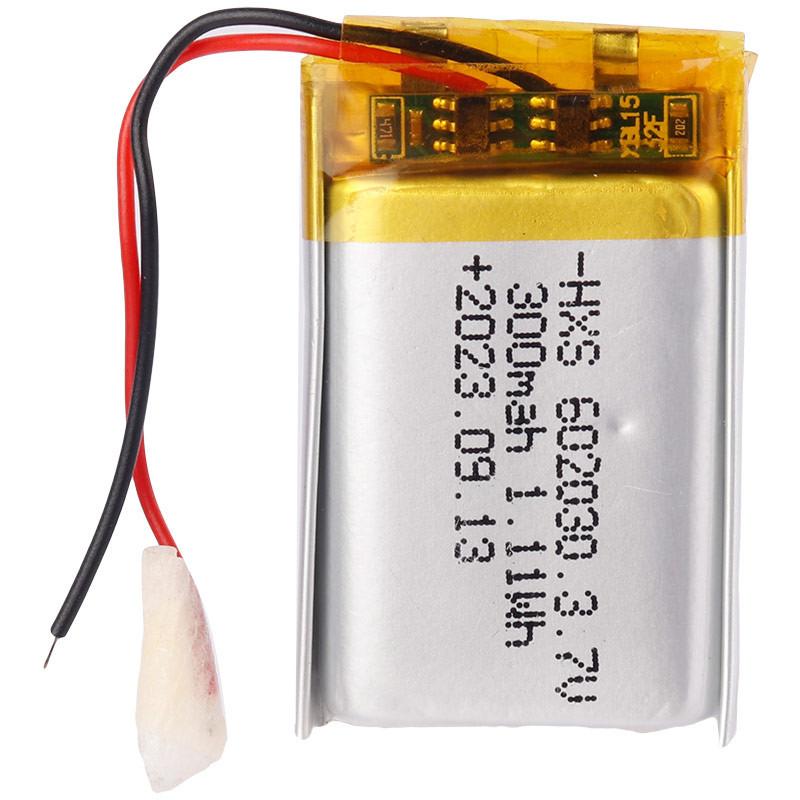 باتری لیتیوم 300mAh 52033mm 602030
