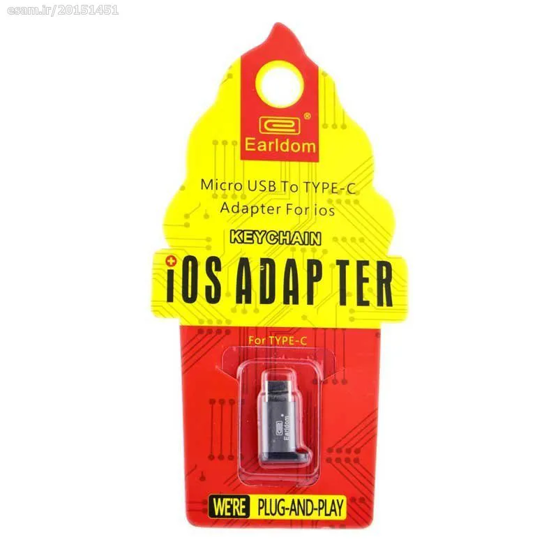 تبدیل میکرو یو اس بی به تایپ سی Earldom C and Q