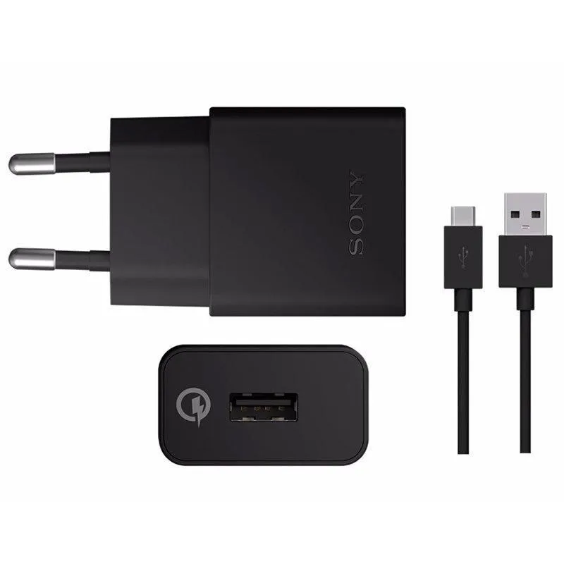 شارژر دیواری Sony UCH10 QC2 1.8A کابل Type-C