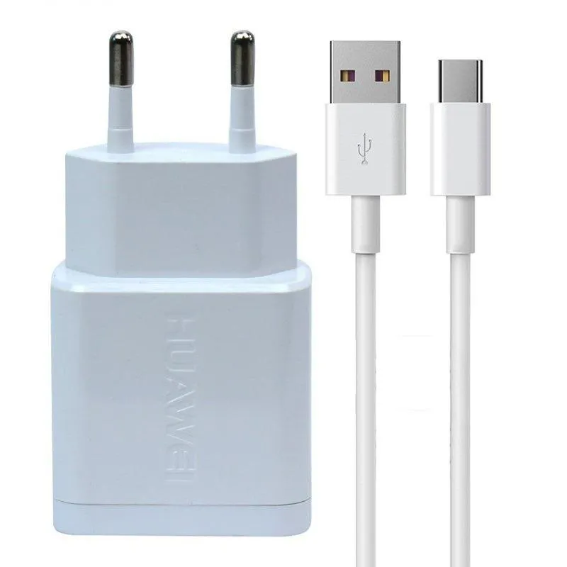 شارژر دیواری اورجینال Huawei 18W کابل Type-C