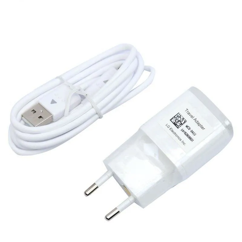 شارژر دیواری اورجینالLG MCS-04ED 1.8A کابل میکرو