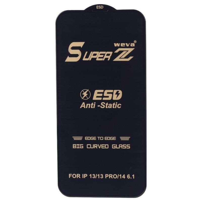 گلسSuper Z آنتی استاتیکWevaآیفونiPhone 13/13Pro/14
