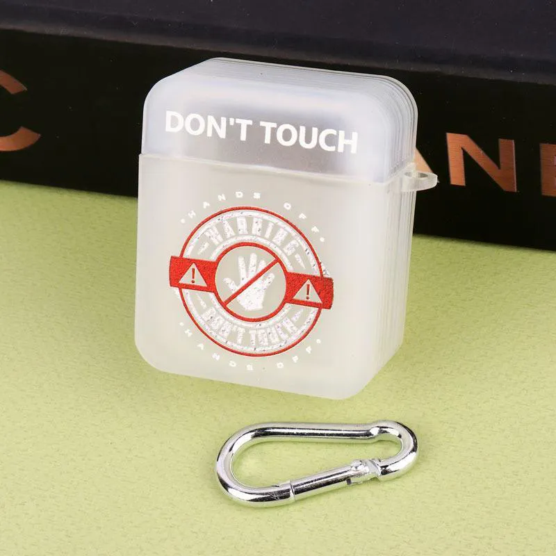 محافظ AirPods 1 / 2 Pc طرح Dont Touch