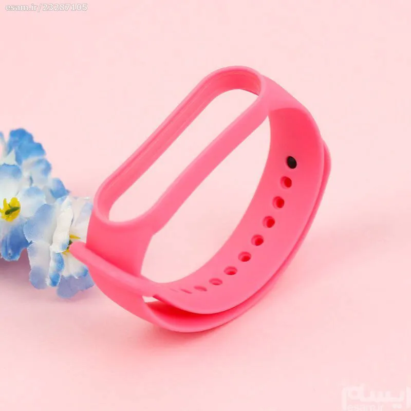 بند دستبند سلامتی Xiaomi Mi Band 5 / 6  رنگ صورتی