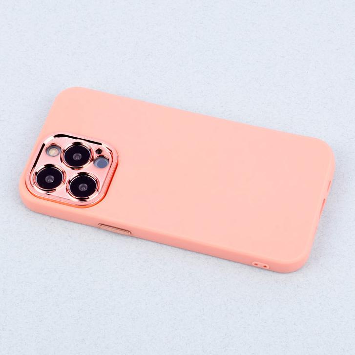قاب سیلیکونی محافظ لنزدار براق iPhone 13 Pro