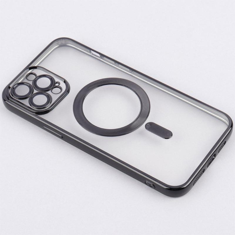 قاب شفافMagSafeژله ای محافظ لنزدارiPhone 12 ProMax
