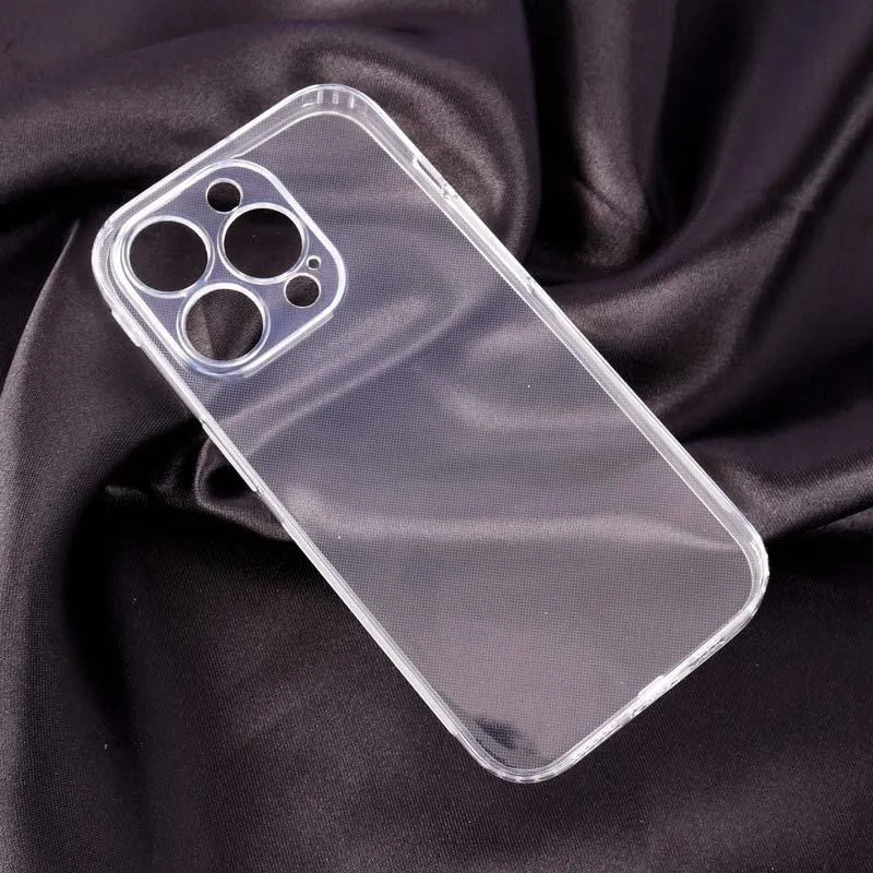 قاب ژله ای ساده بی رنگ محافظ لنزدار iPhone 14 Pro