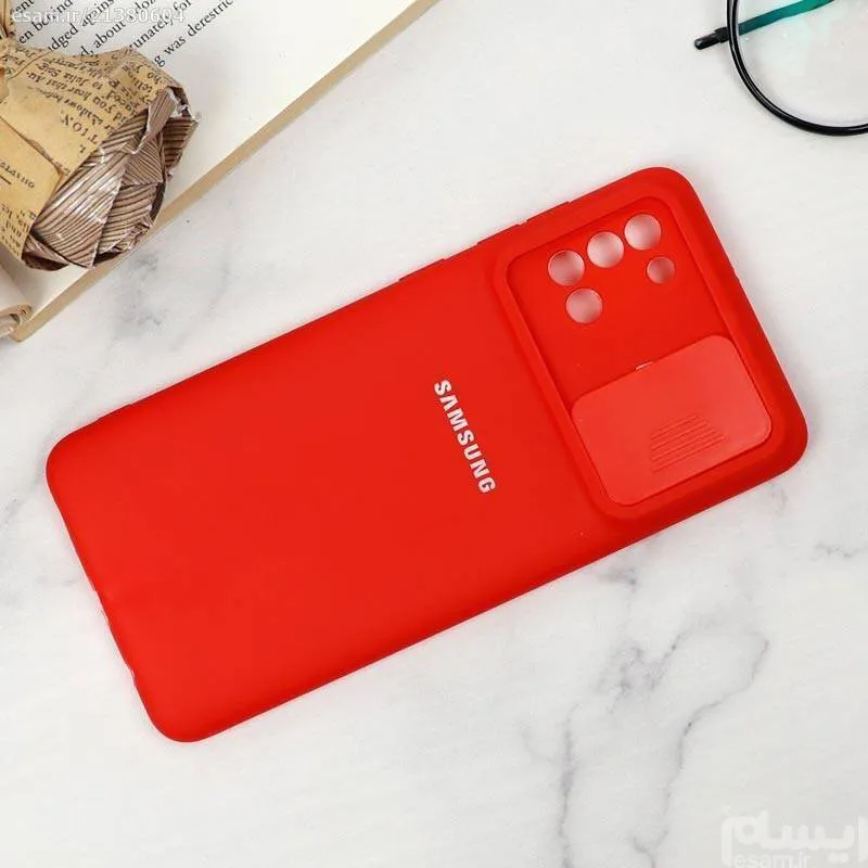 قاب سیلیکونی TPU محافظ لنزدار کشویی Samsung A31