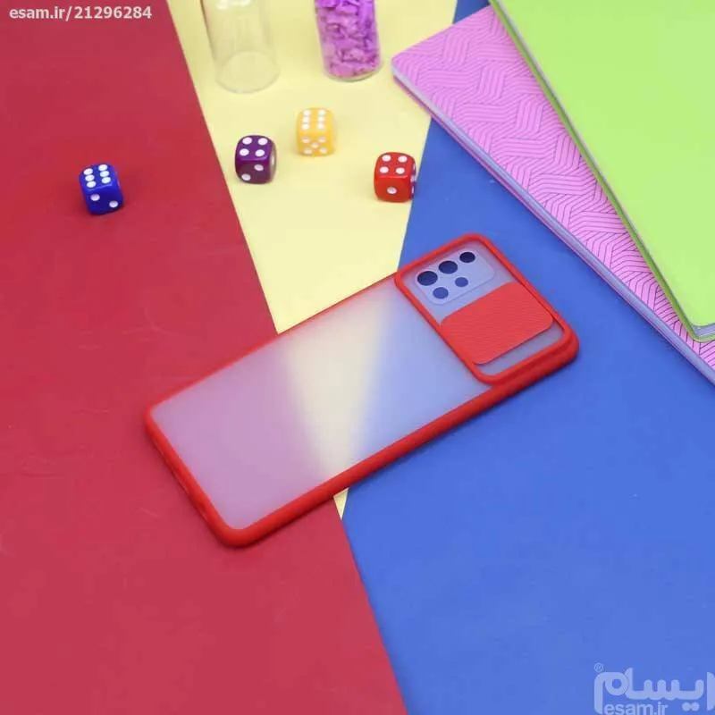 قاب PC مات محافظ لنز دار کشویی Samsung A51