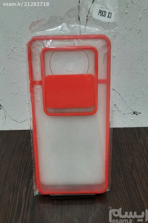 قاب PC مات محافظ لنز دار کشویی Xiaomi Poco X3