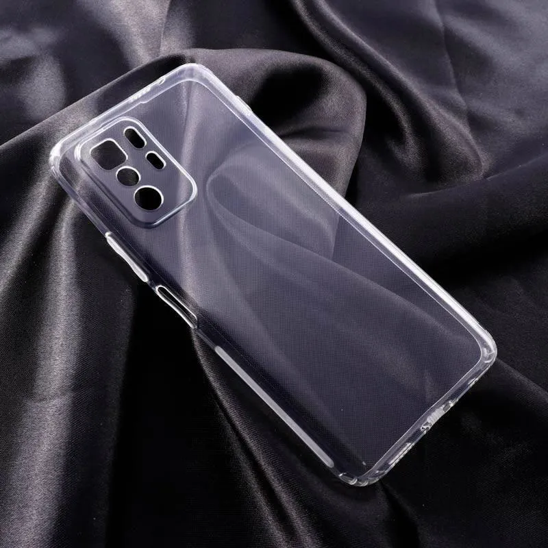 قاب ژله ای ساده بی رنگ محافظ لنزدارRedmiNote10Pro