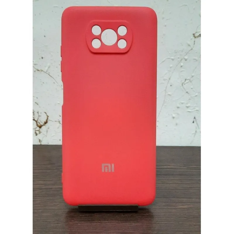 قاب سیلیکونی اصلی محافظ لنزدار Xiaomi Poco X3 Pro