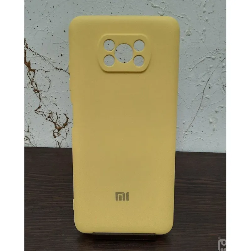 قاب سیلیکونی اصلی محافظ لنزدار Xiaomi Poco X3 Pro
