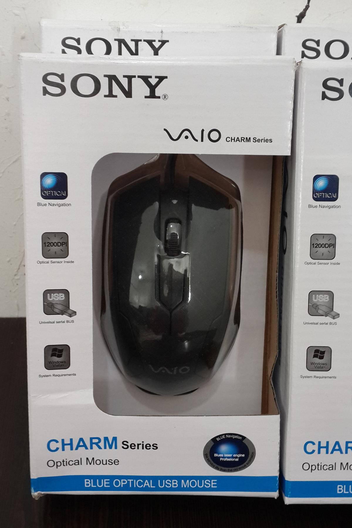 موس سیم دار سونی Sony رنگ مشکی