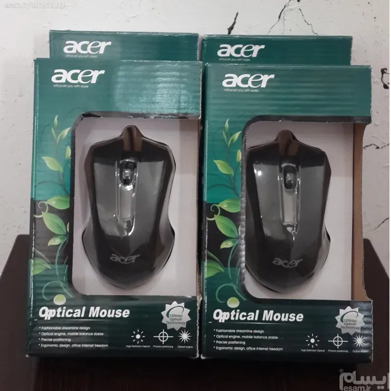 موس سیم دار ایسر Acer رنگ مشکی