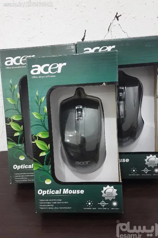 موس سیم دار ایسر Acer رنگ مشکی