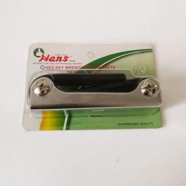 آلن چاقویی (تاشو) شش گوش 7 تکه هنس Hans