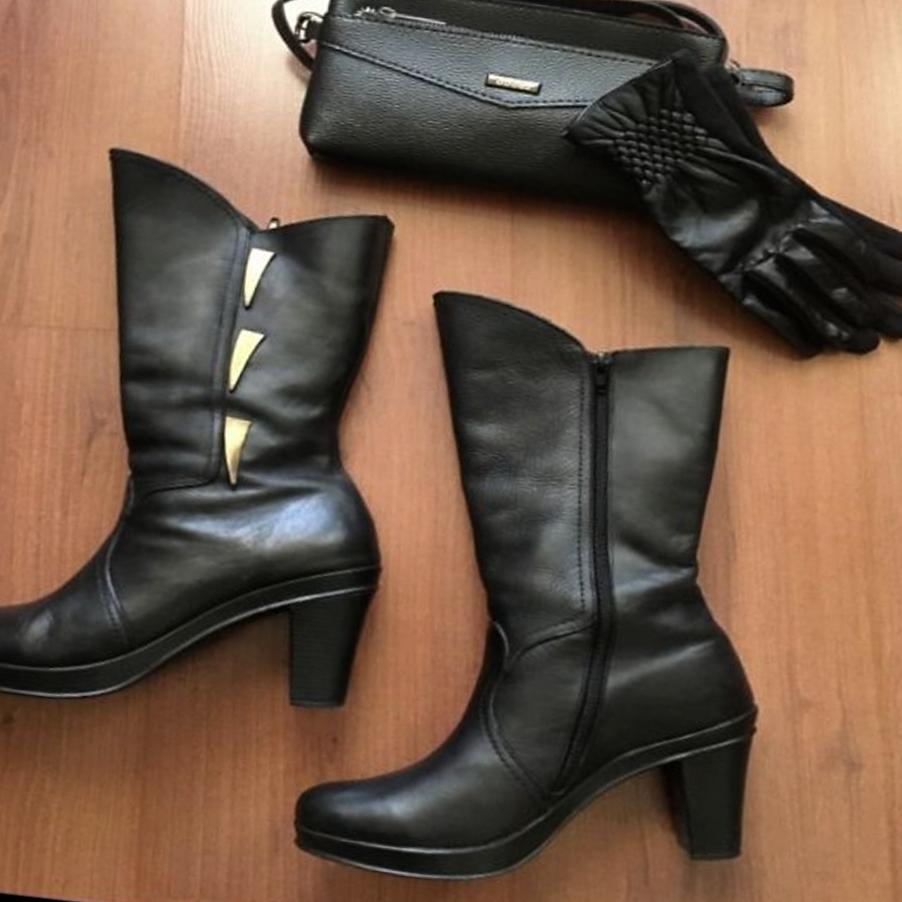 نیم بوت چرم