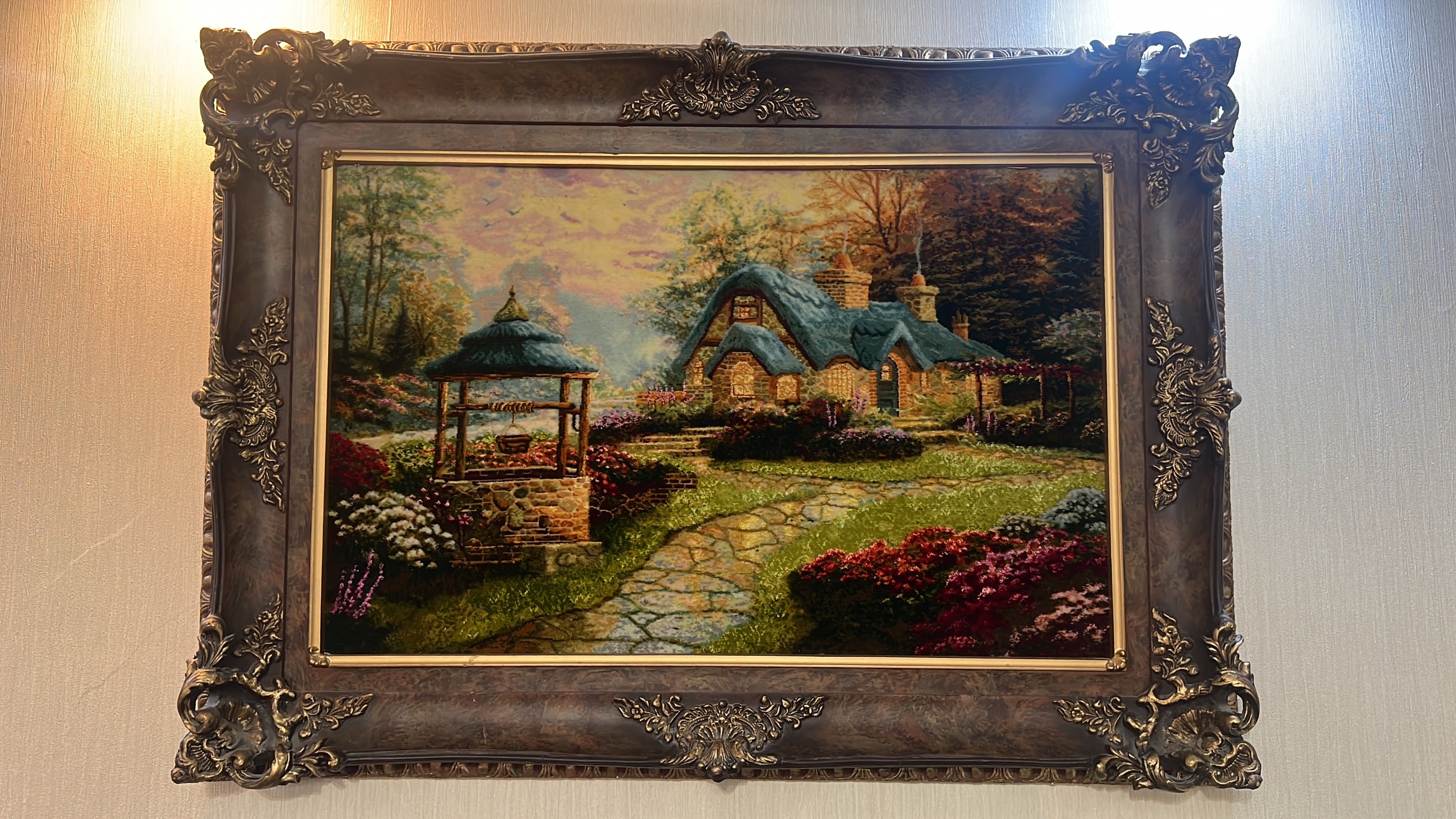 تابلو فرش تبریز دستبافت