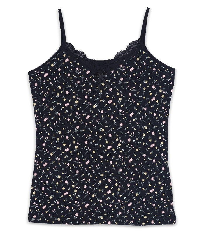 تاپ زنانه بندی نخ پنبه یقه گیپور برند میسپل