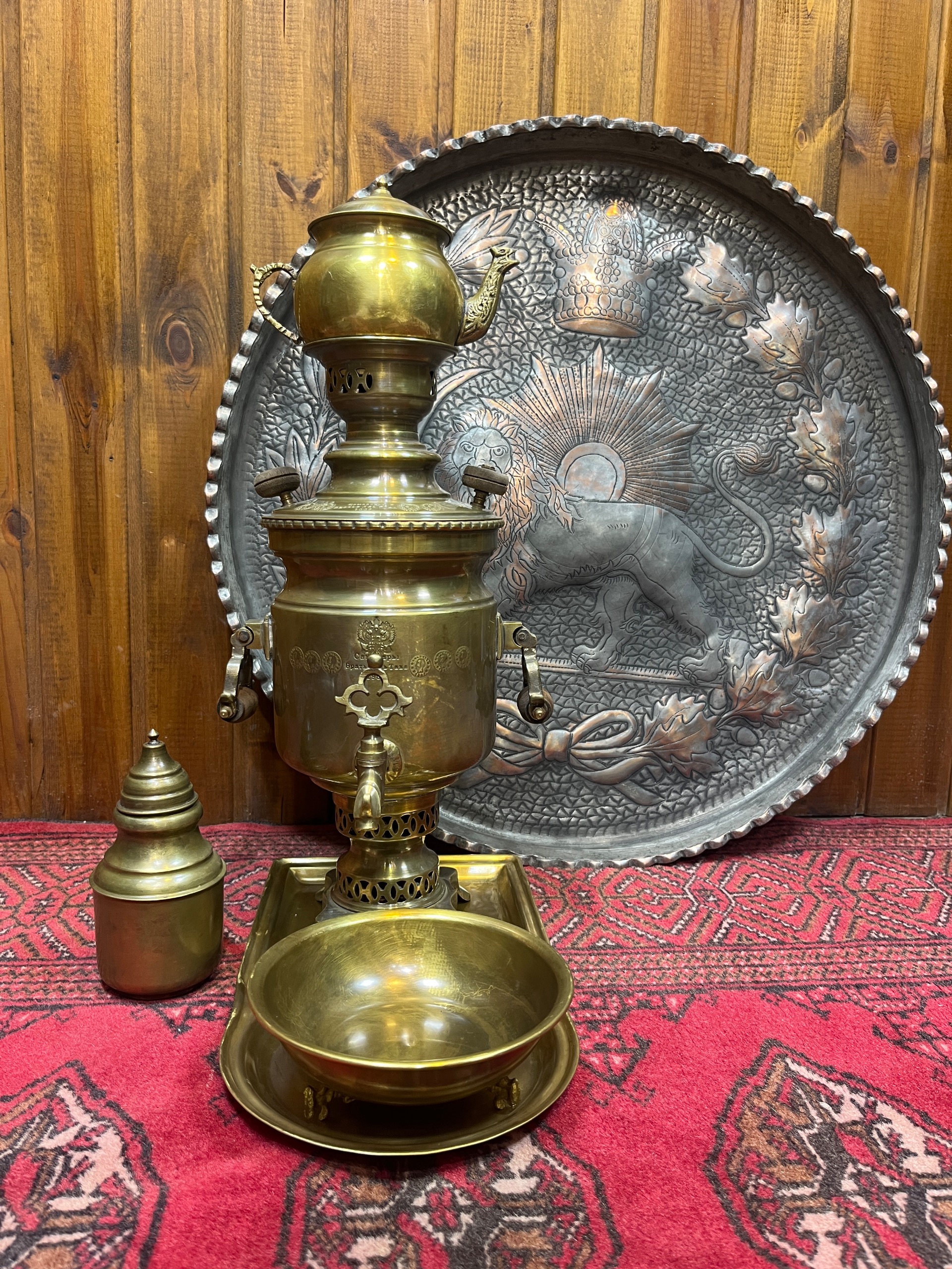 سماور 3 لیتری مهردار سنگین