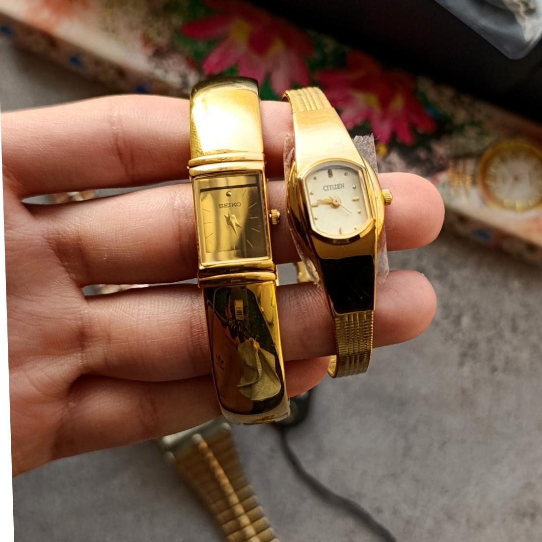 ساعت زنانه سیکو و سیتیزن فاقد درب پشت