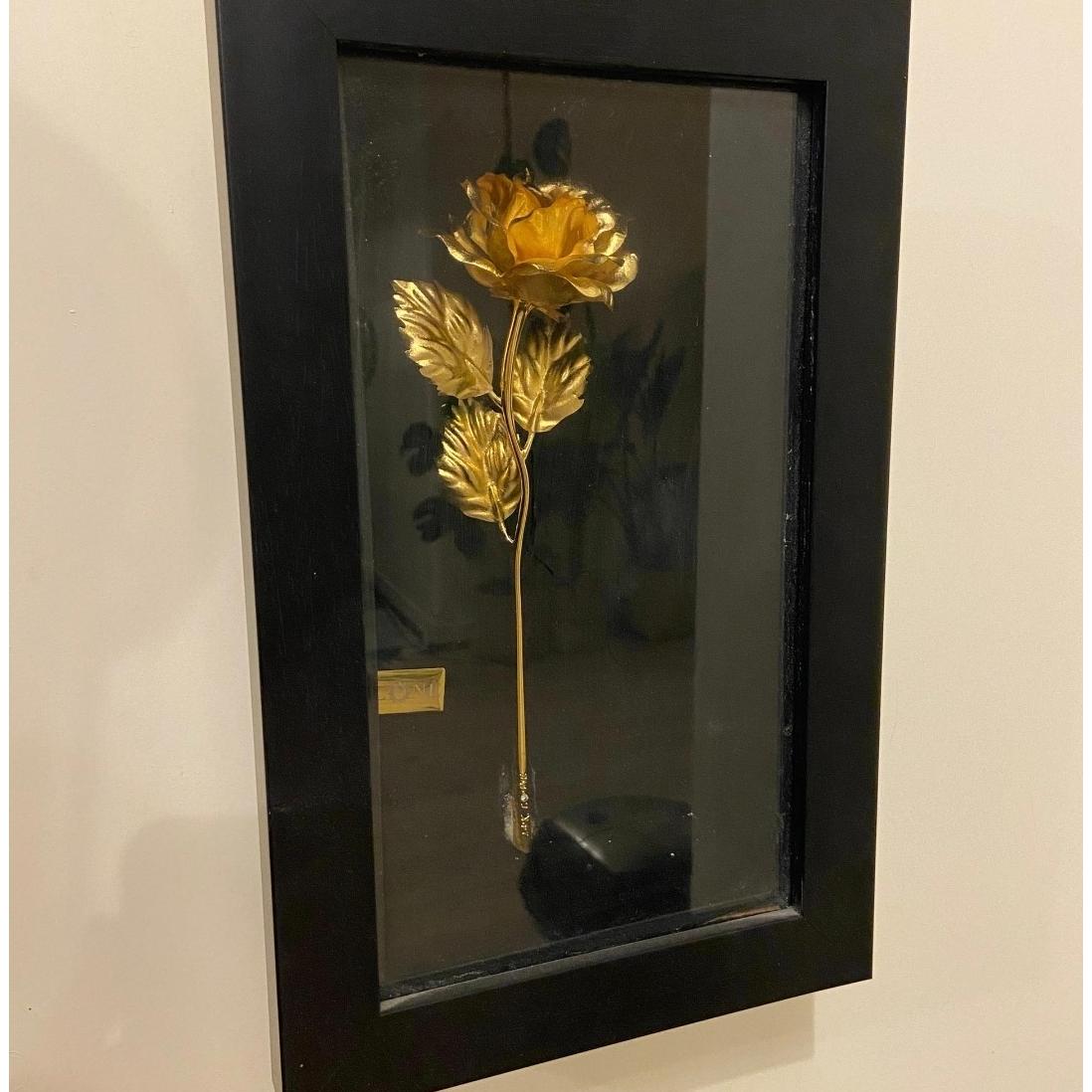 تابلو گل طلایی شناسنامه دار