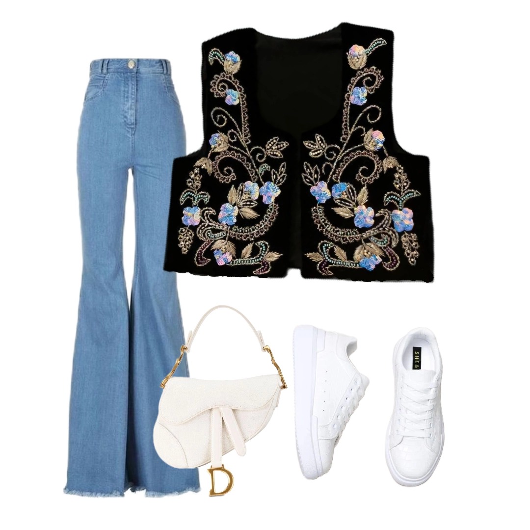 ست فلورال کریستالی