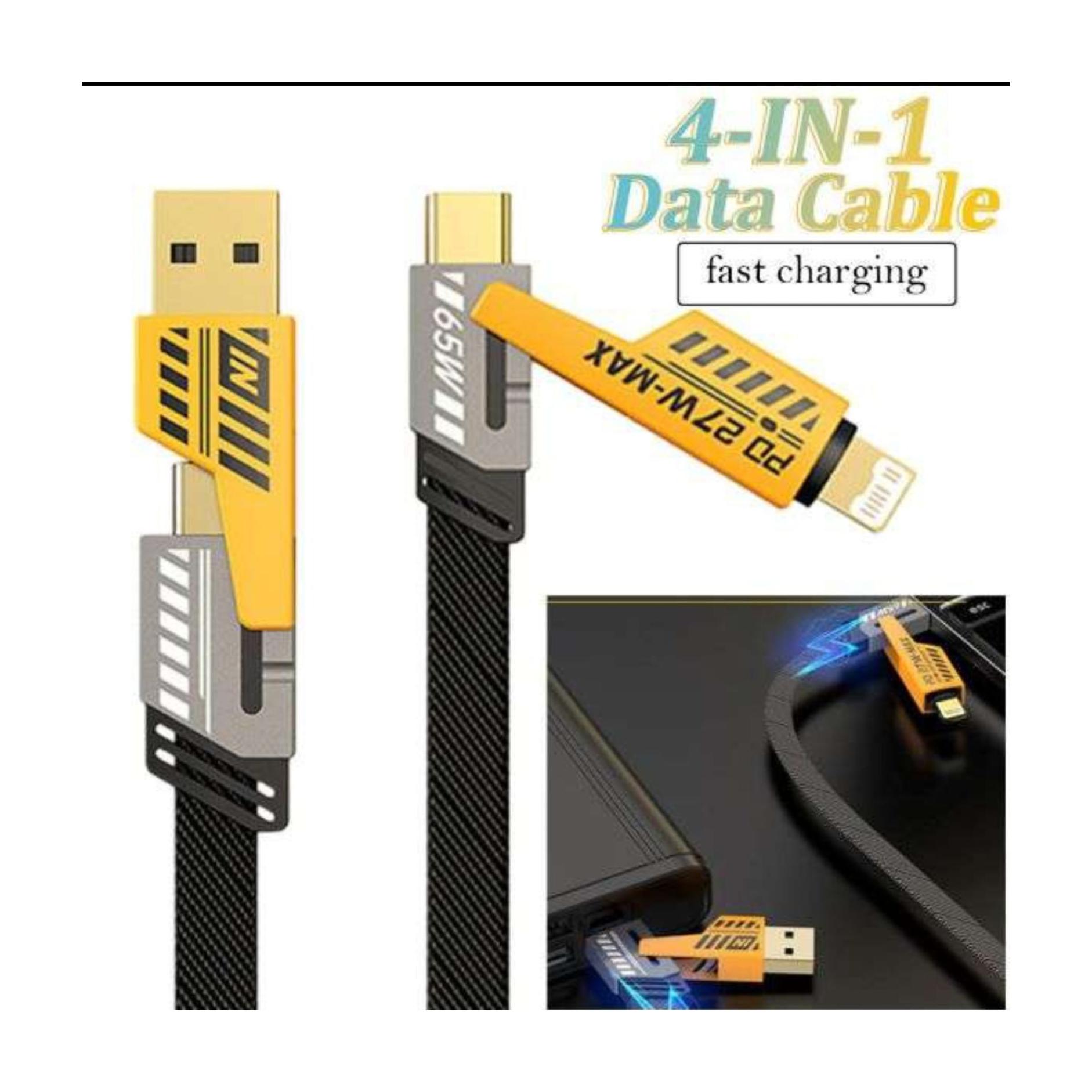 کابل شارژر 4کاره پاورمکس 65w