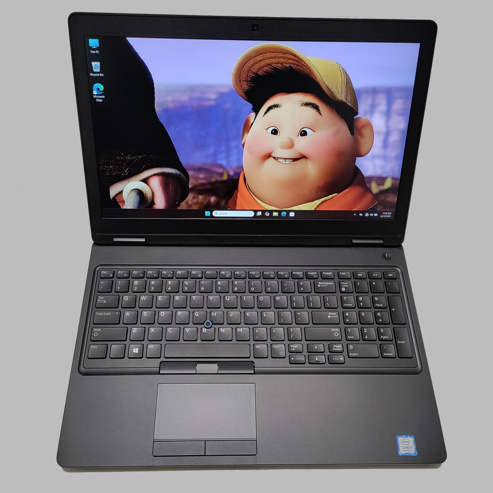 i7، گرافیگ 2، رم 32، Dell Latitude 5591