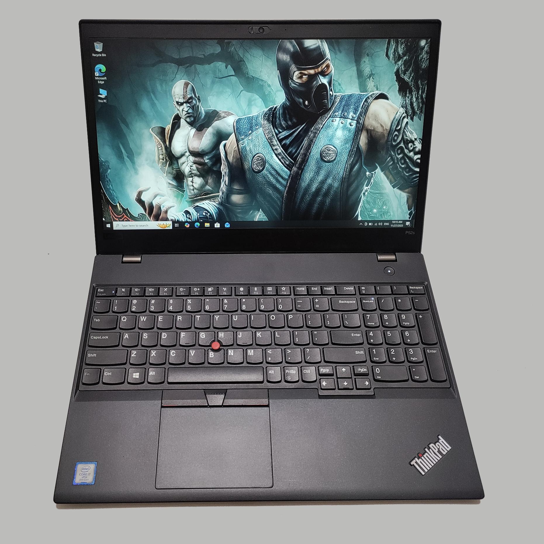 Thinkpad P52s رم 16 هارد 512 گرافیک 2 گیگ