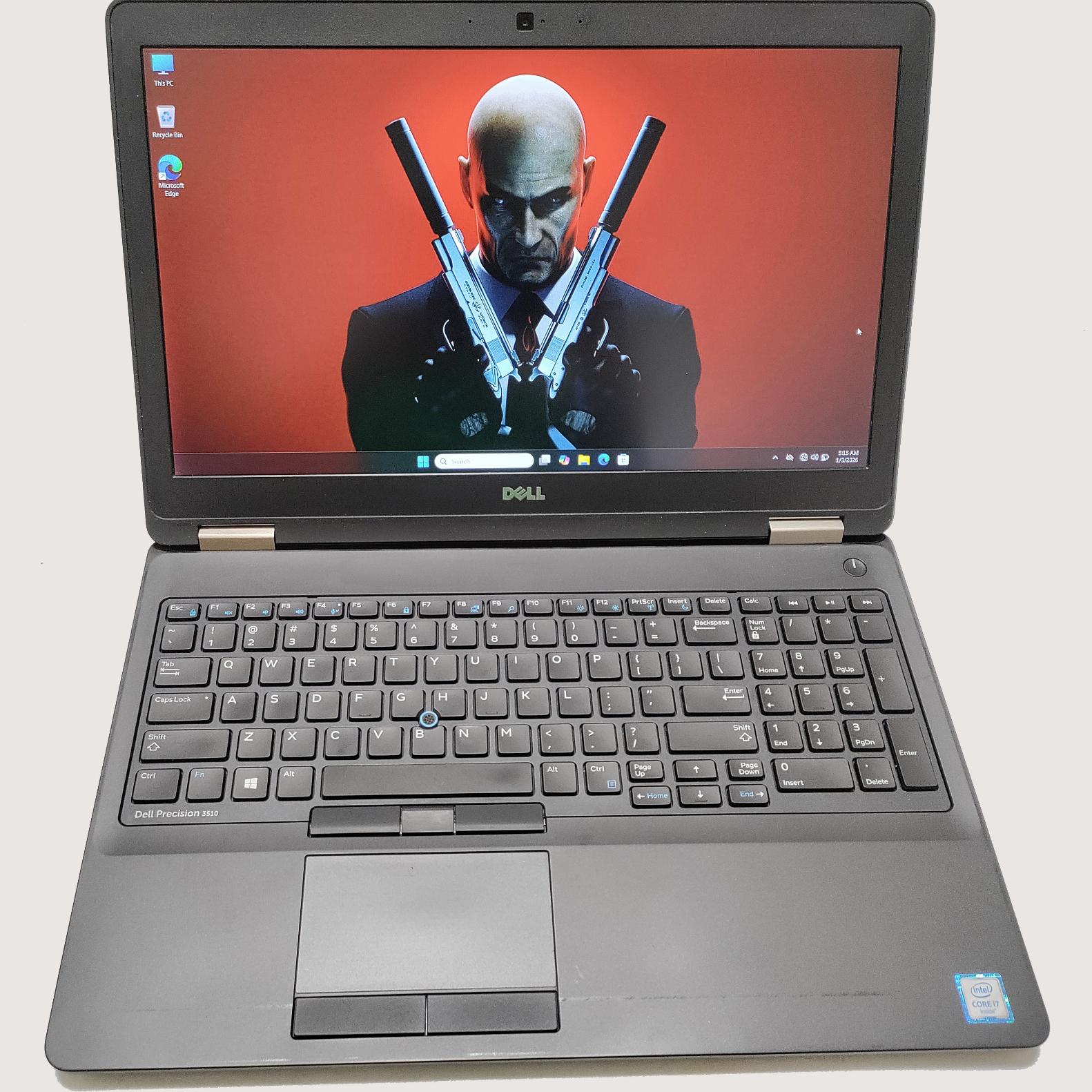 لپ تاپ Dell Precision 3510 / رم 32 / 1TB SSD / i7