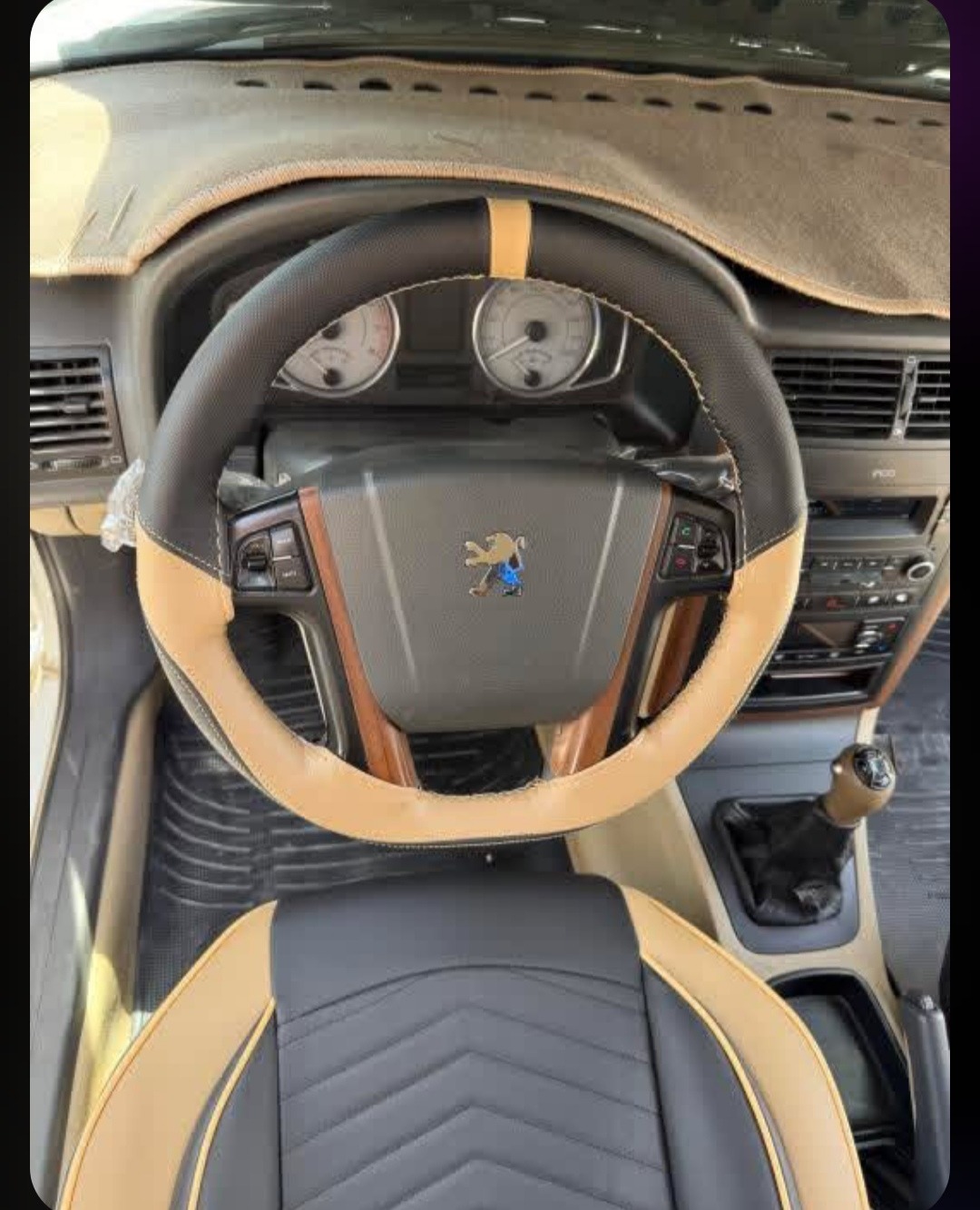 دور فرمان دوختنی مناسب خودروهای پارس-405