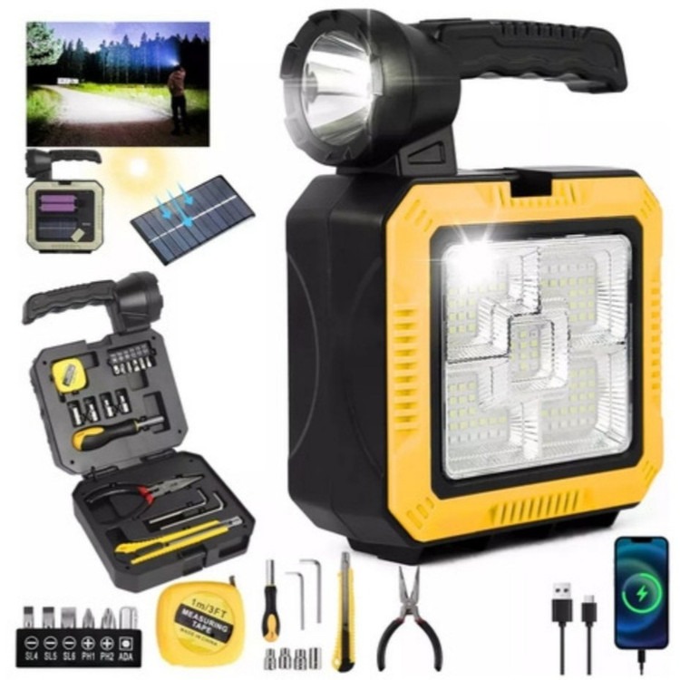 چراغ قوه جعبه ابزار دار کمپری