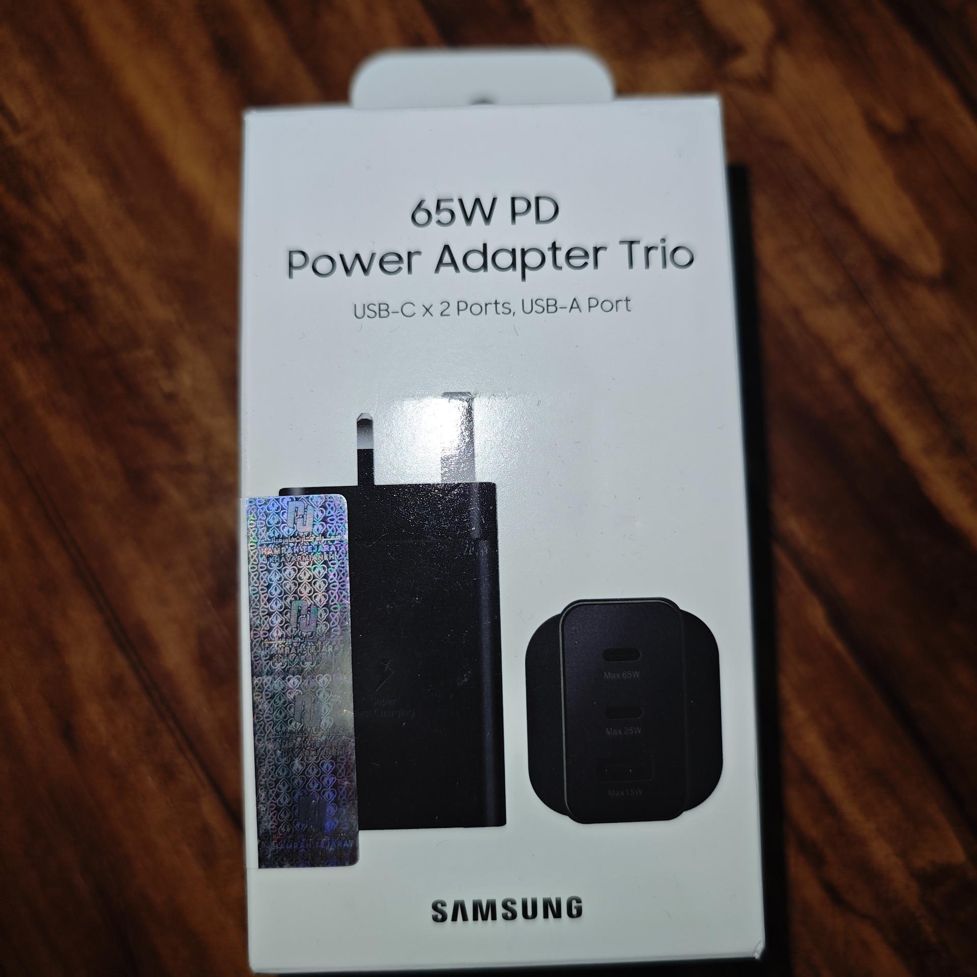 شارژر اورجینال 65w سامسونگ