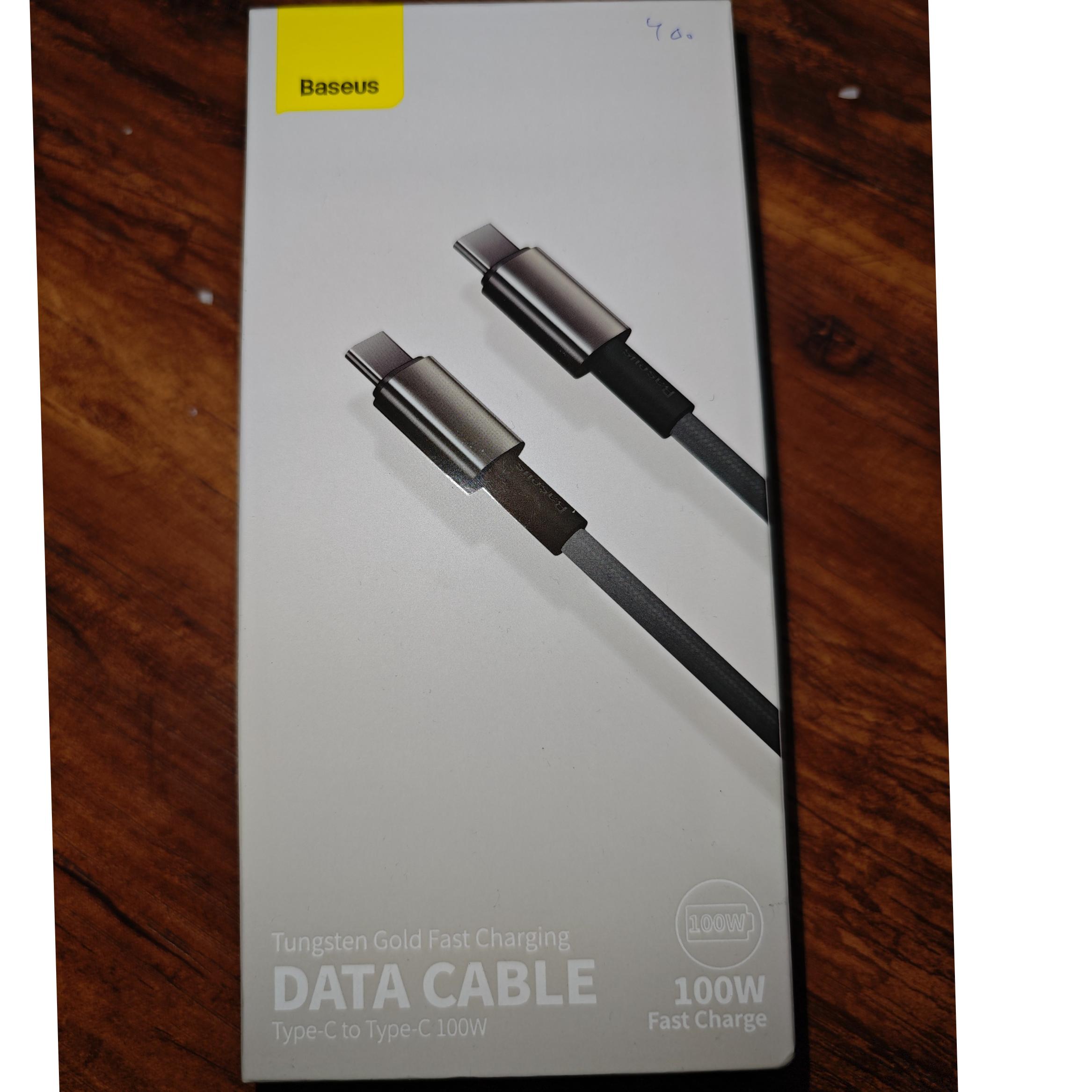 کابل انتقال دیتا baseus 100w