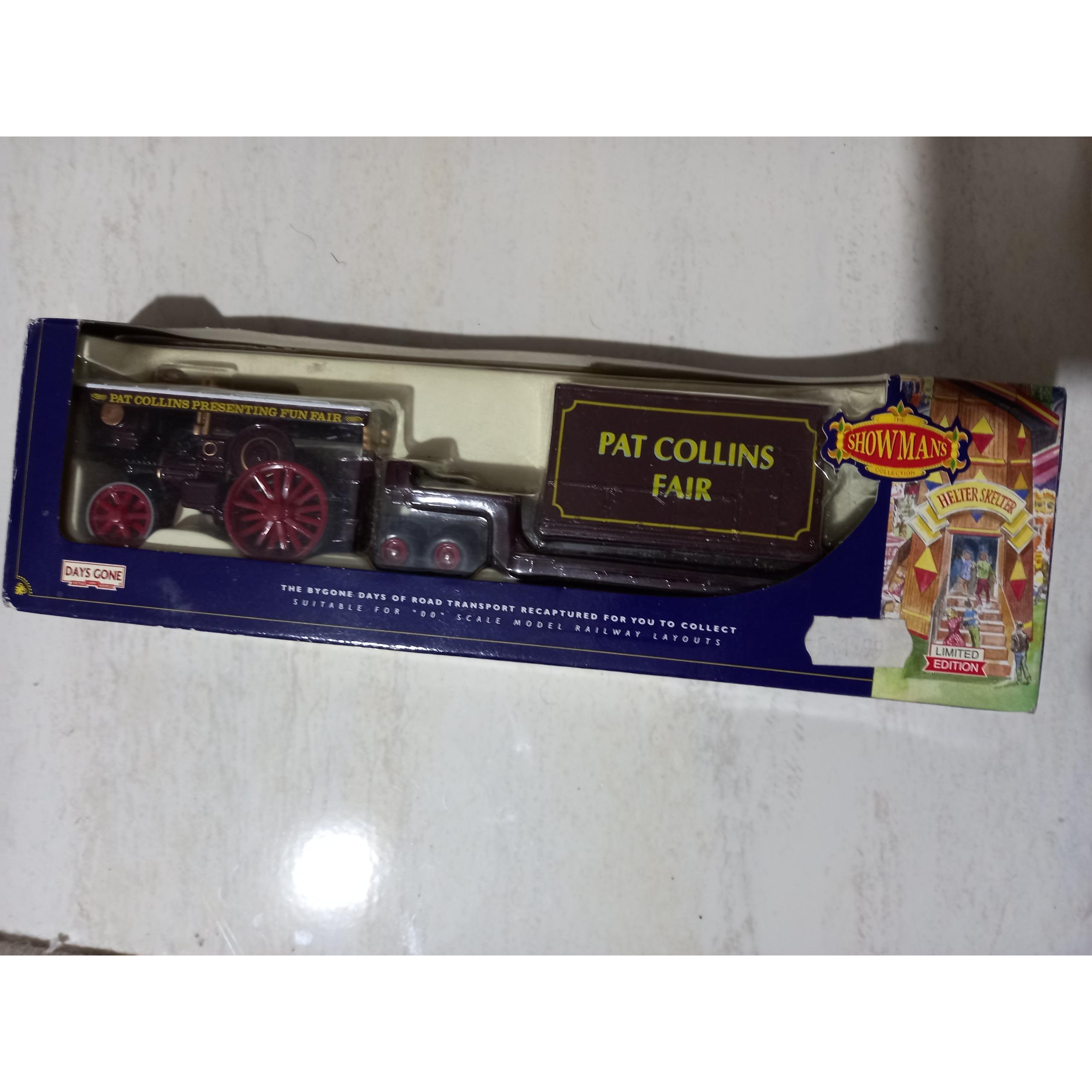 ماکت تراکتور بخار انگلیسی با تریلر آکص