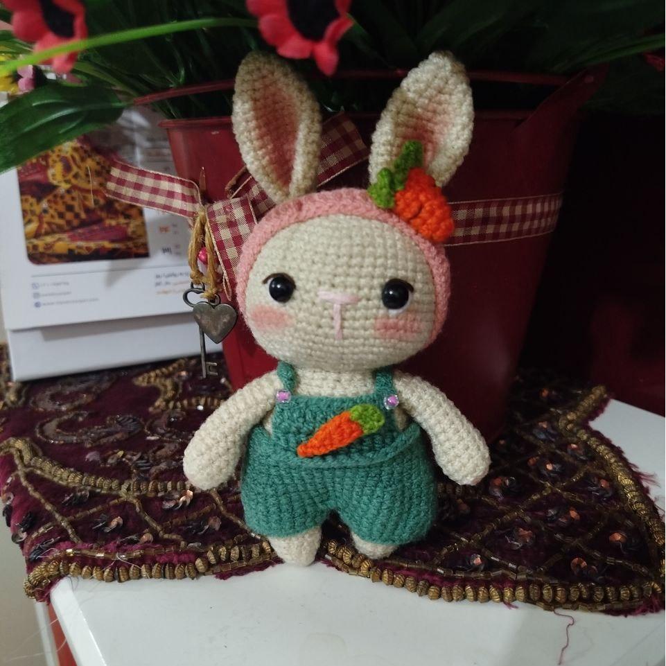 عروسک بافتنی زیبا