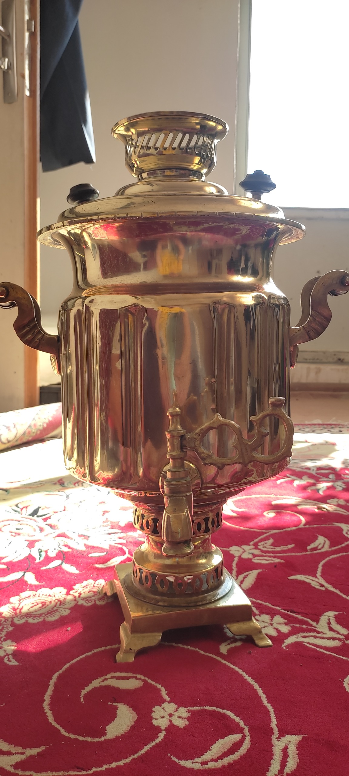 سماور نفتی برنجی