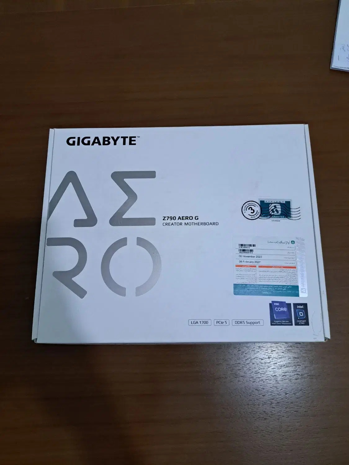 مادربرد گیگابایت Z790 AERO G