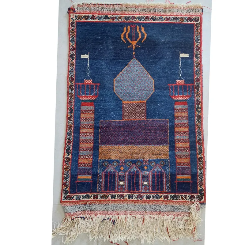 تابلو فرش دست بافت طرح سجاده