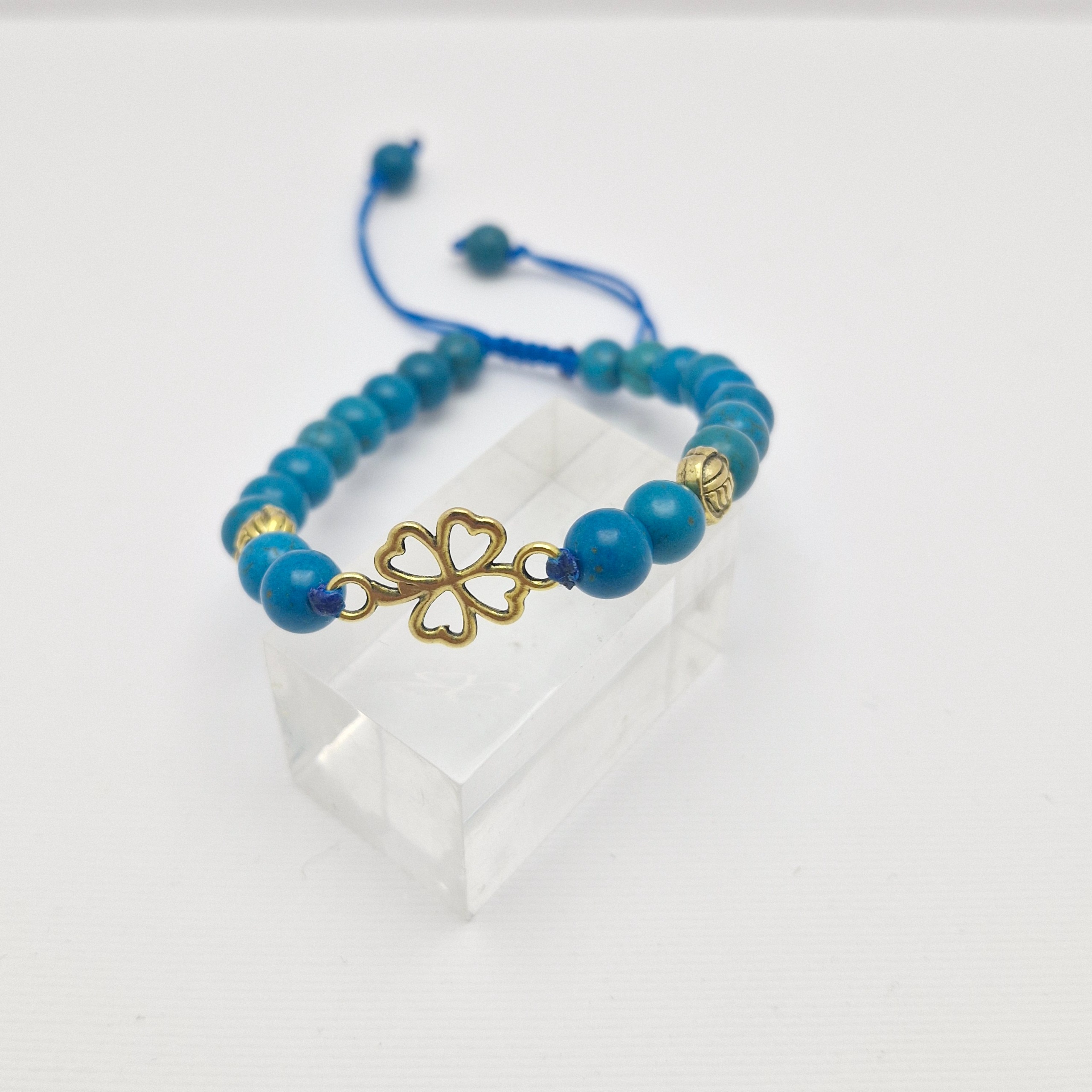 دستبند سنگ آبی