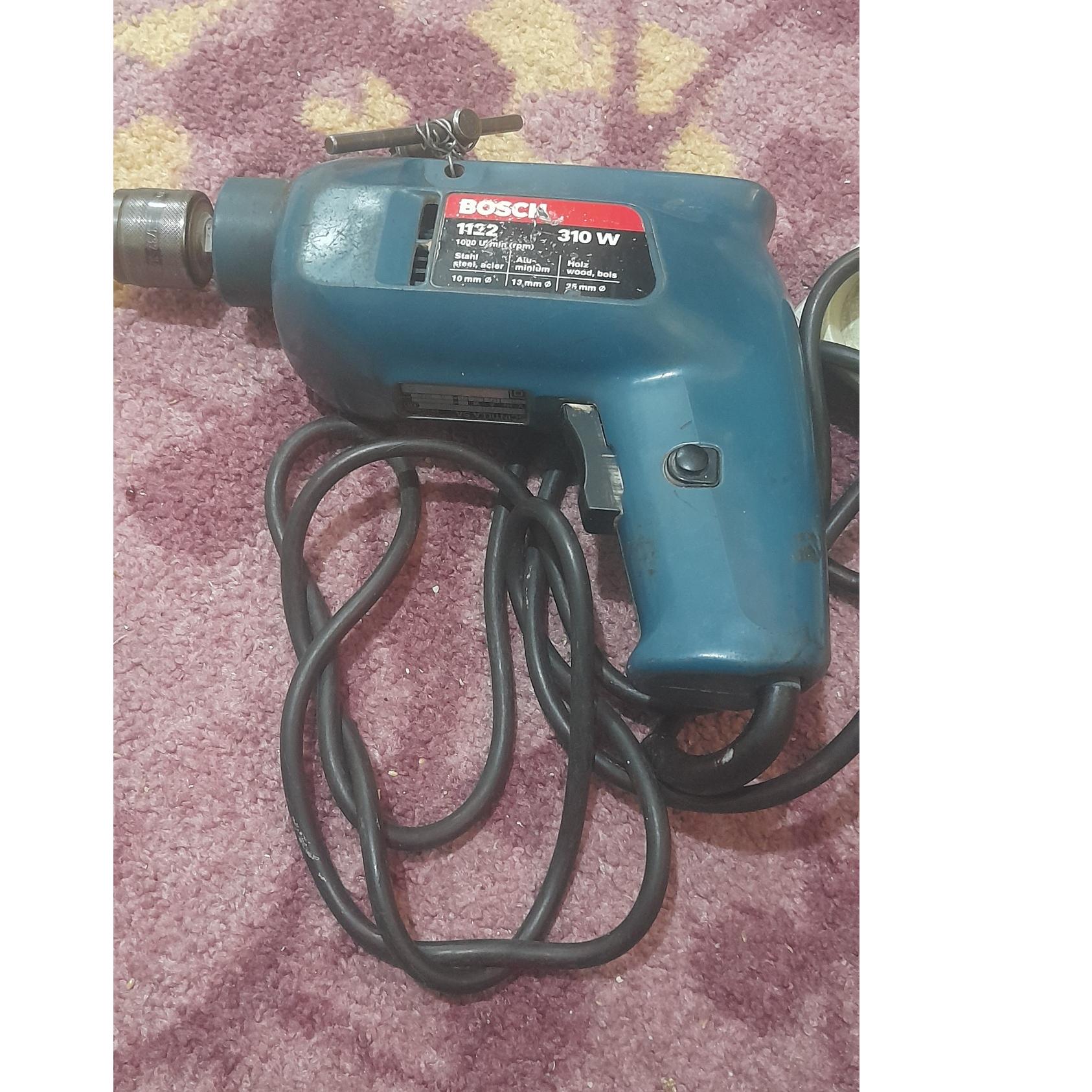 دریل بوش 1122 پلاک فلزی اصل