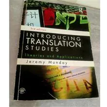Introducing translation studies / munday